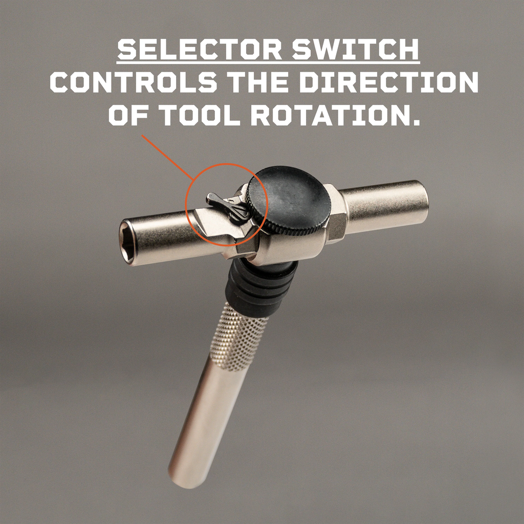 FIX IT STICKS Llave de paso en T con bloqueo de accionamiento hexagonal 