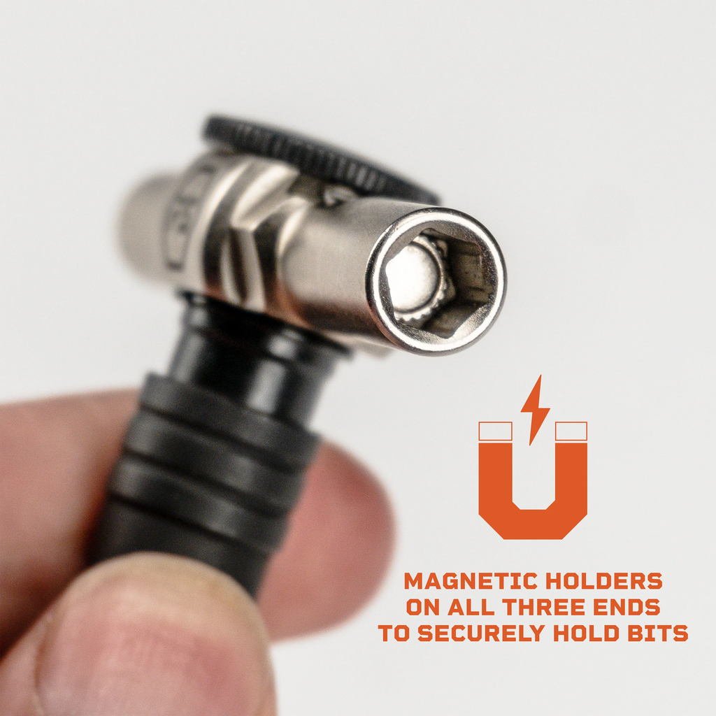 FIX IT STICKS Llave de paso en T con bloqueo de accionamiento hexagonal 