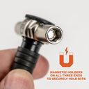 FIX IT STICKS Llave de paso en T con bloqueo de accionamiento hexagonal 