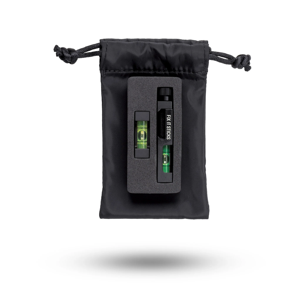 FIX IT STICKS Conjunto de nivel de burbuja óptica 