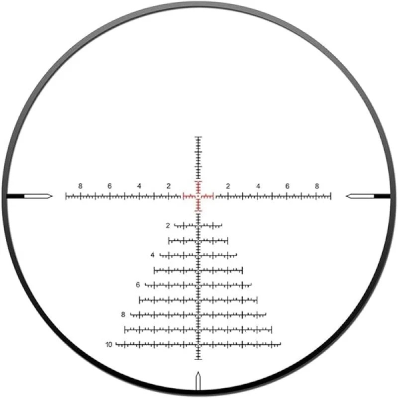 DISCOVERYOPT Óptica  ED-PRS GENⅡ 5-25X56SFIR FFP-MRAD/MOA-ZERO STOP Diámetro: 34MM 
