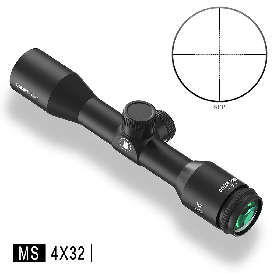 DISCOVERYOPT Miras telescópicas  MS 4X32-MOA-L Diámetro: 25,4 mm 