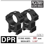 DISCOVERYOPT ANILLAS DE ALUMINIO 6063 30MM 1.35" CARRIL 11MM 