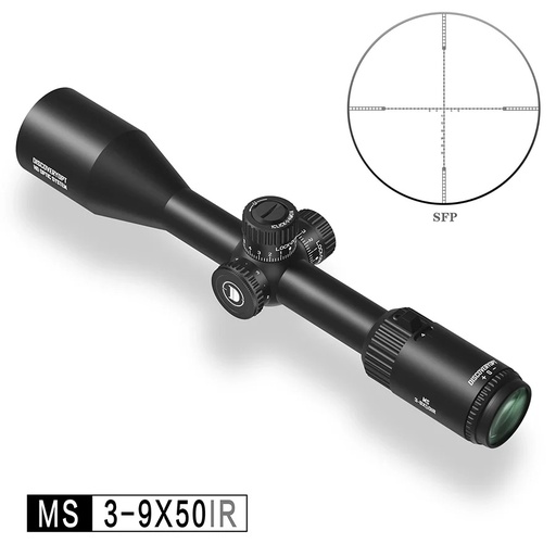 [DISMS3] DISCOVERYOPT Miras ópticas  MS 3-9X50IR-SFP-MOA Diámetro: 25,4 mm 